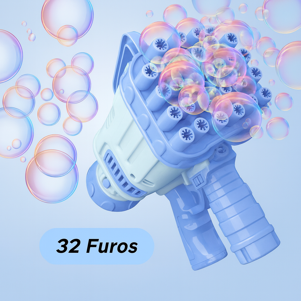 Lança Bolhas Bazuca Arktoys