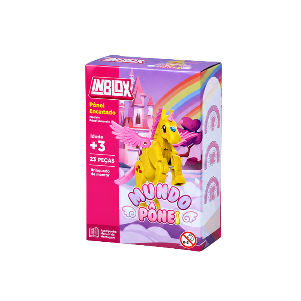 Brinquedo de Montar Inblox Mundo Pônei Ark Toys