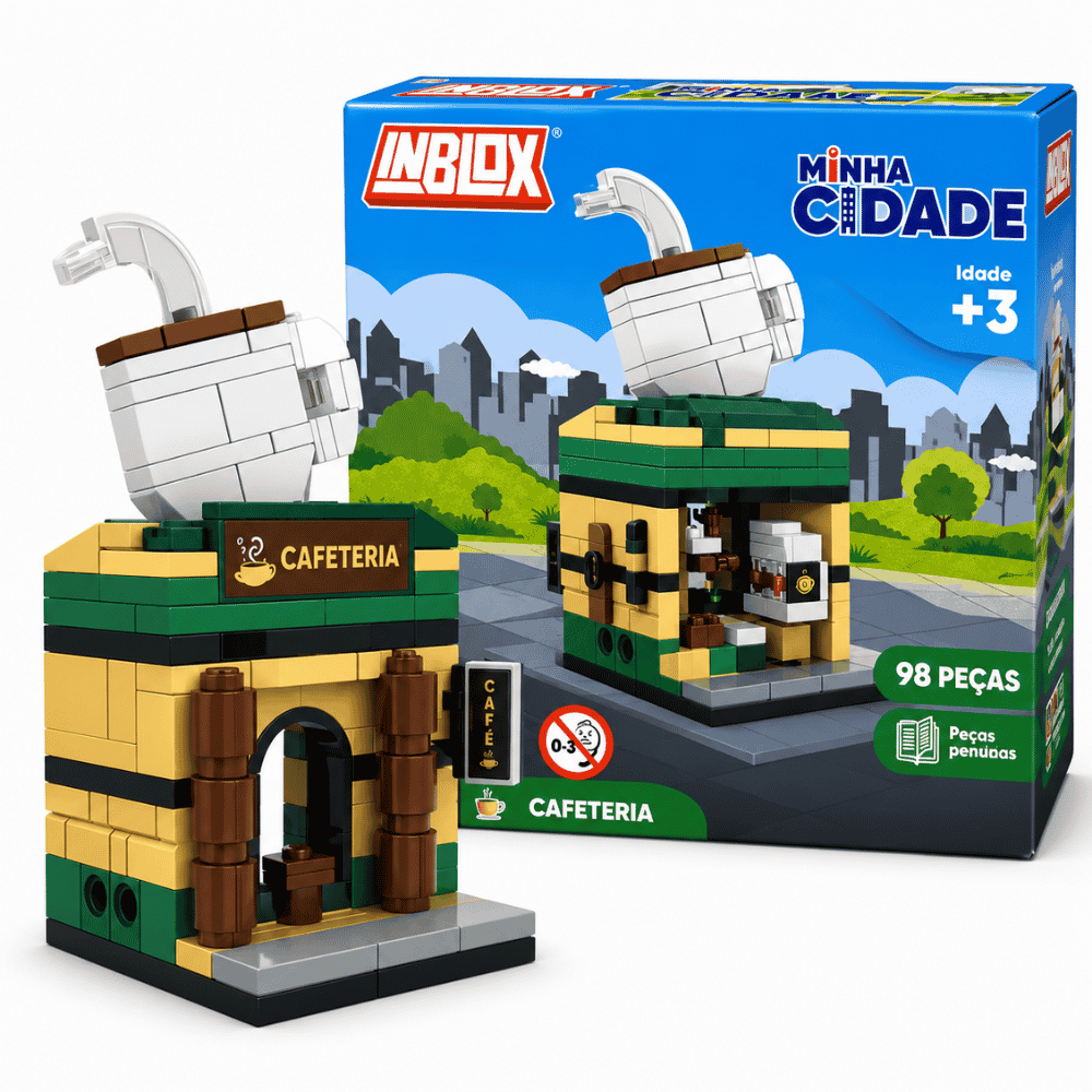 Brinquedo de Montar Inblox Cidade Arktoys