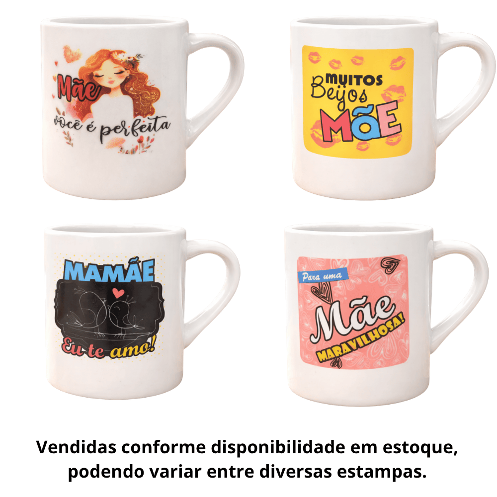 Caneca Decorada Mãe 260Ml São Francisco