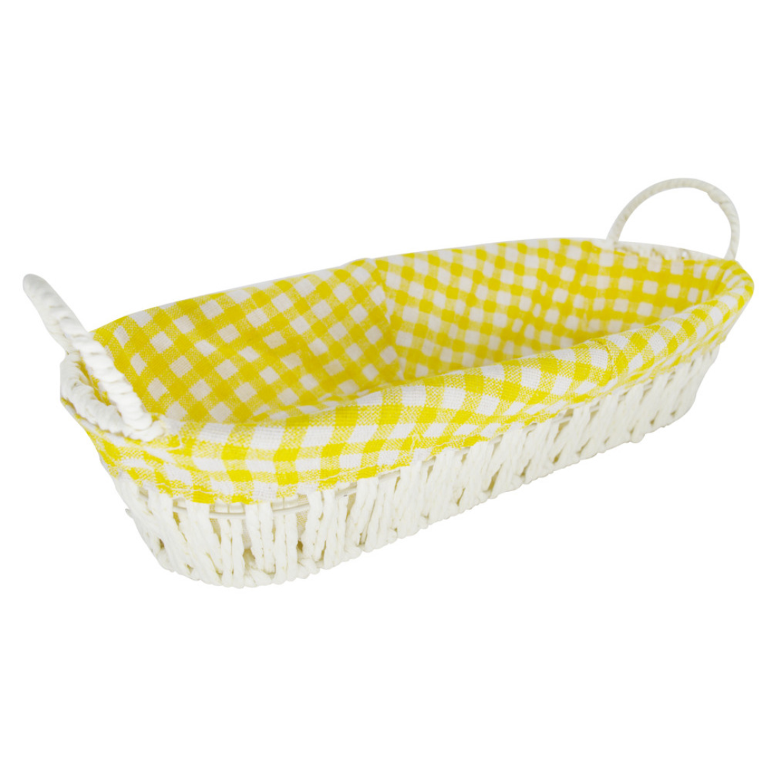 Cesta De Pão Oval Yins