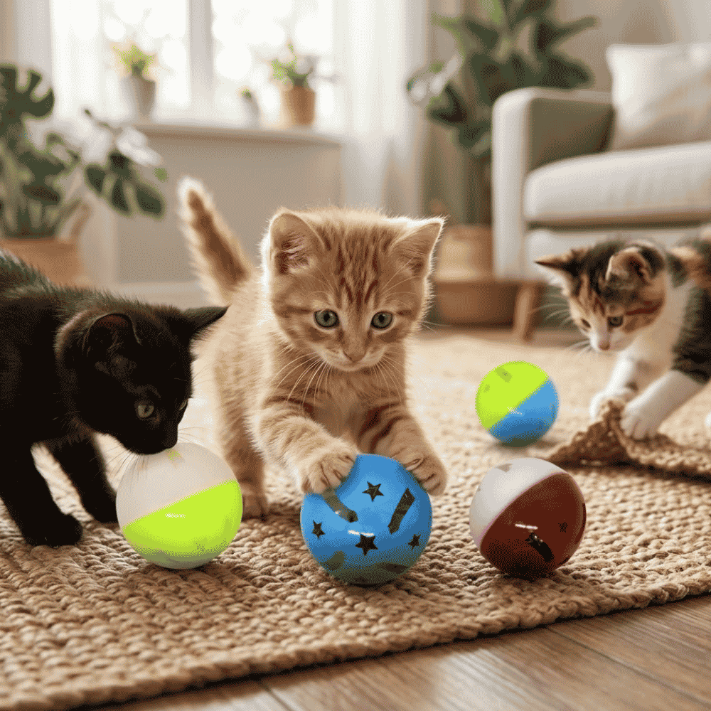 Pet Kit 4 Bolinhas 3,8cm Yins