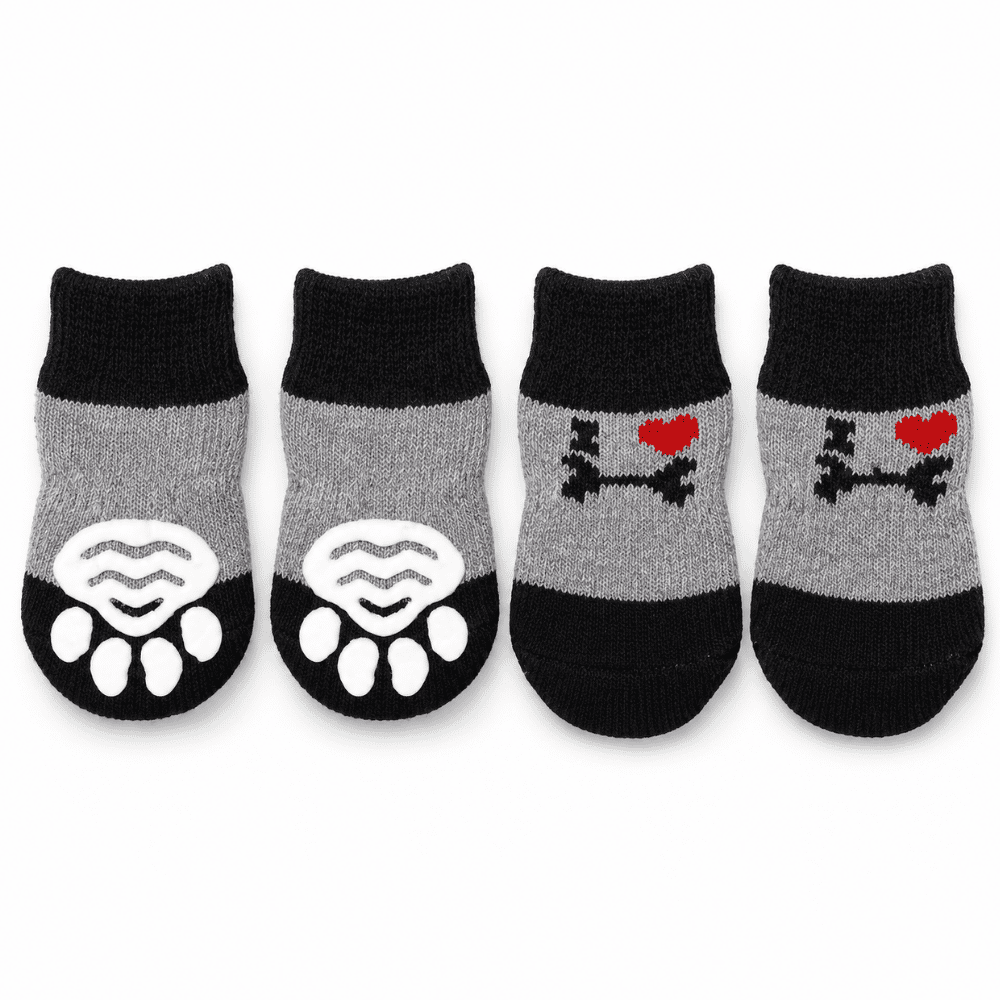 Kit 4 Peças Meia para Pet Pequena Yins