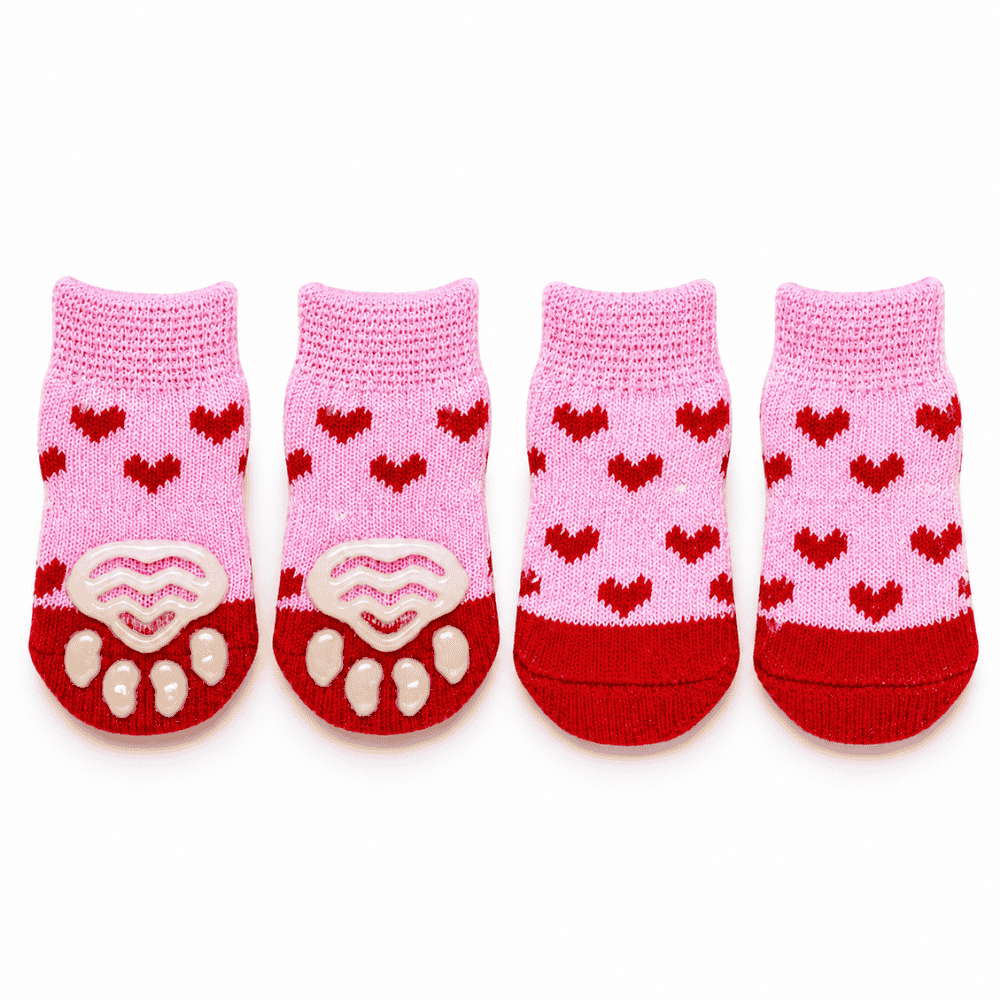 Kit 4 Peças Meia para Pet Pequena Yins