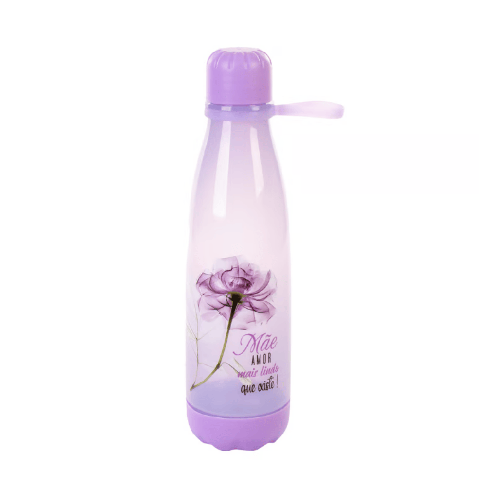 Garrafa de Plástico 600ml Mãe Interponte