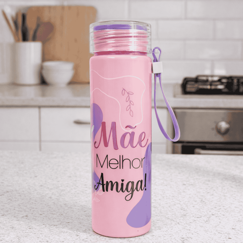 Garrafa de Plástico 500ml Mãe Interponte