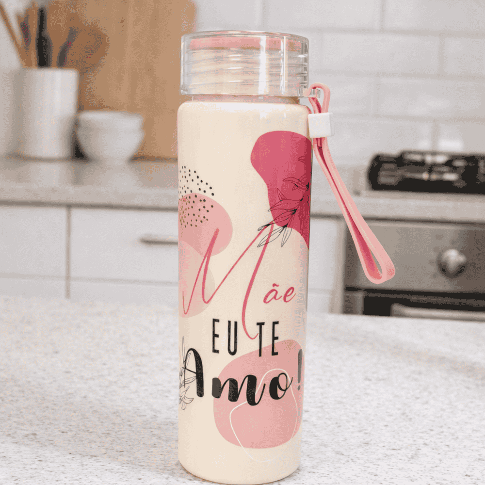 Garrafa de Plástico 500ml Mãe Interponte