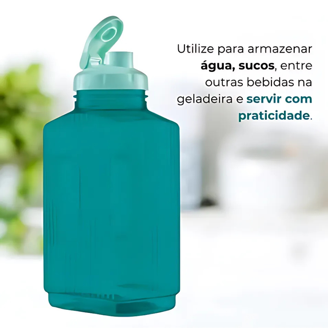 Garrafa Para Água Verde 1,7L Bandeirantes