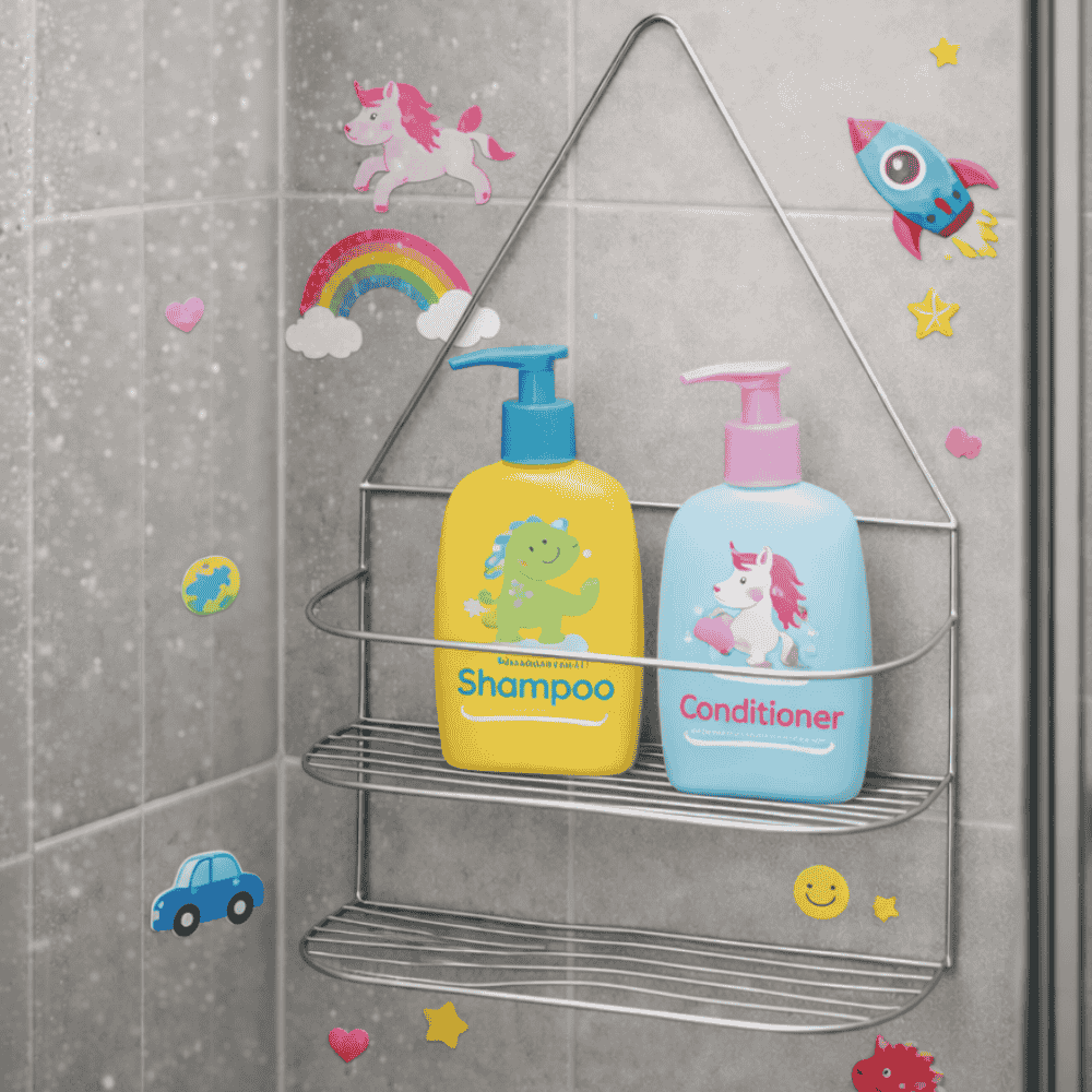 Porta Shampoo Acqua Cr Niquelart