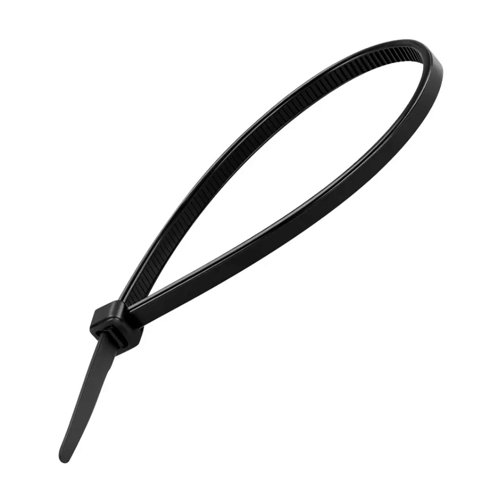 Abraçadeira de Nylon Preta 2,5mm x 10cm 100 Peças Bestfer