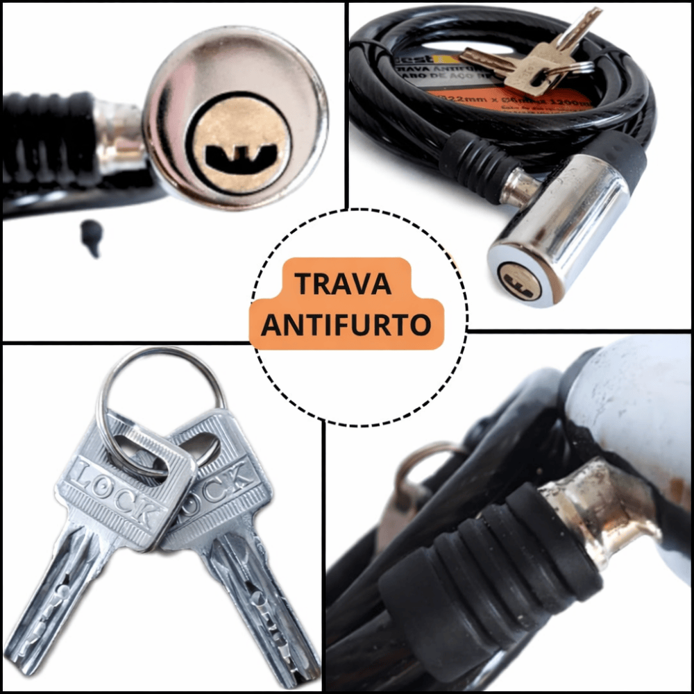 Trava Antifurto Bestfer