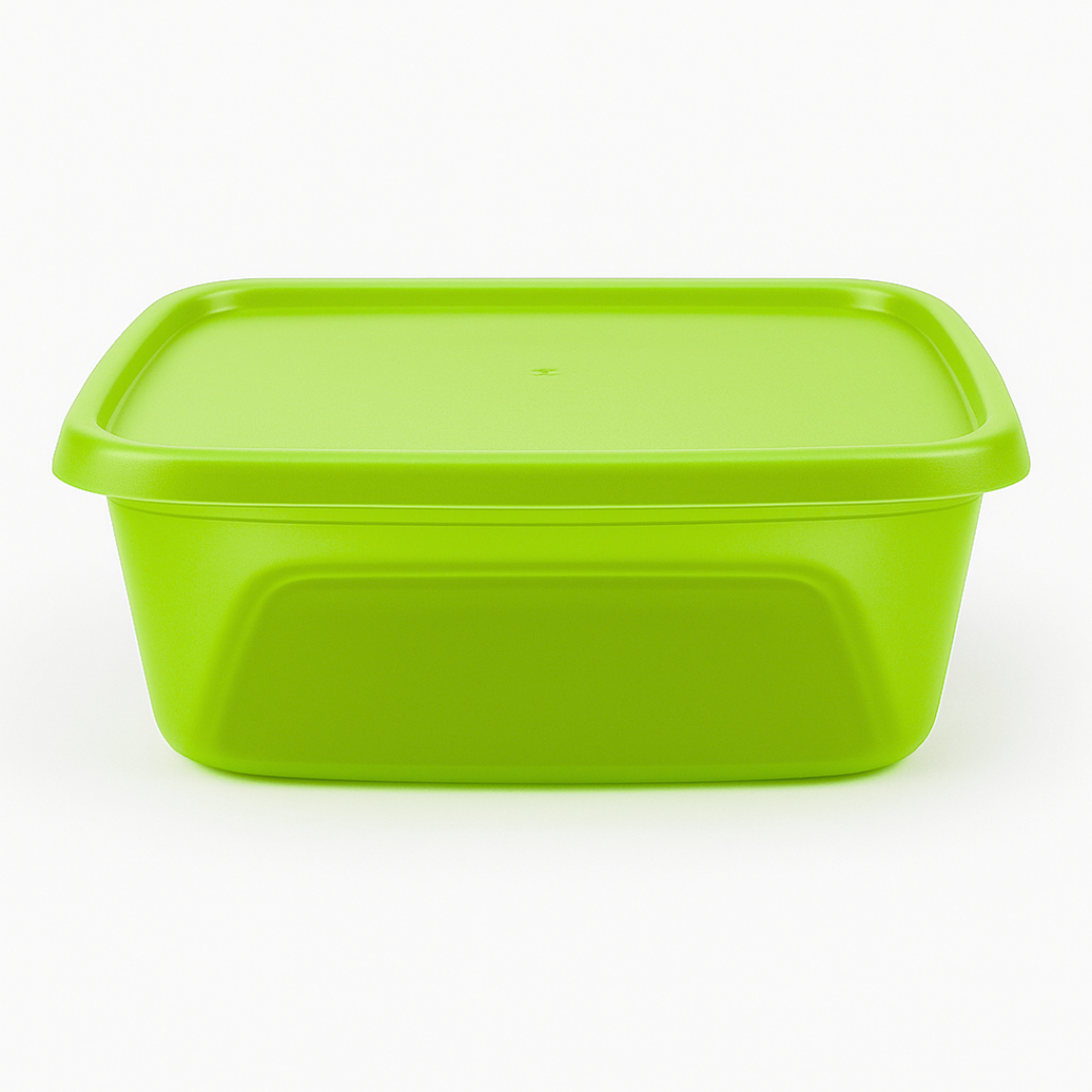 Pote Retangular 1,5L Linha Translúcido Alvini