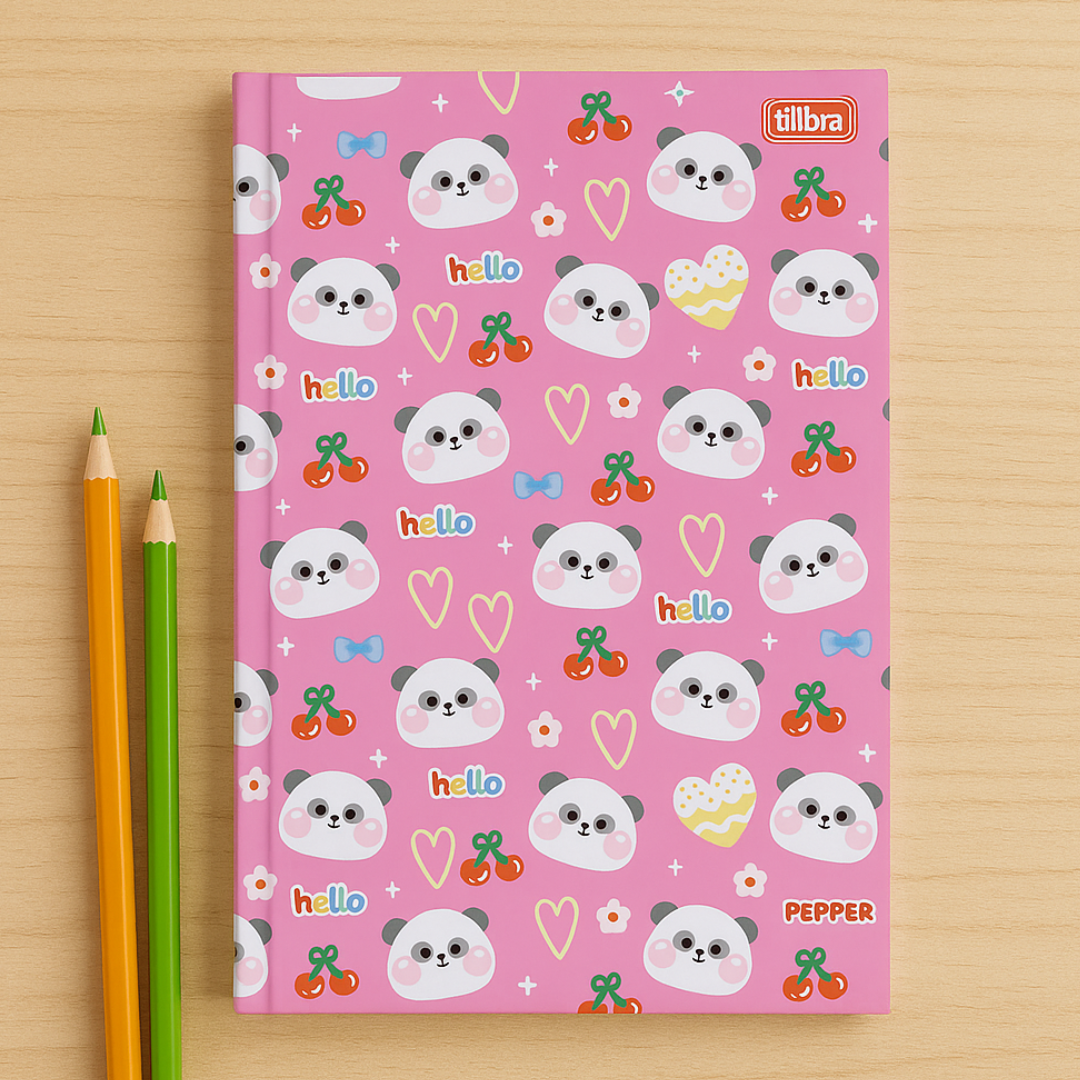 Caderno Brochura Universitário Pepper 80 Folhas Tilibra 390399