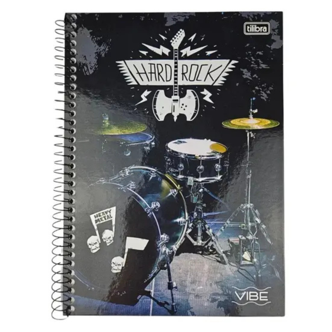 Caderno Vibe Masc 320 Folhas – Tilibra