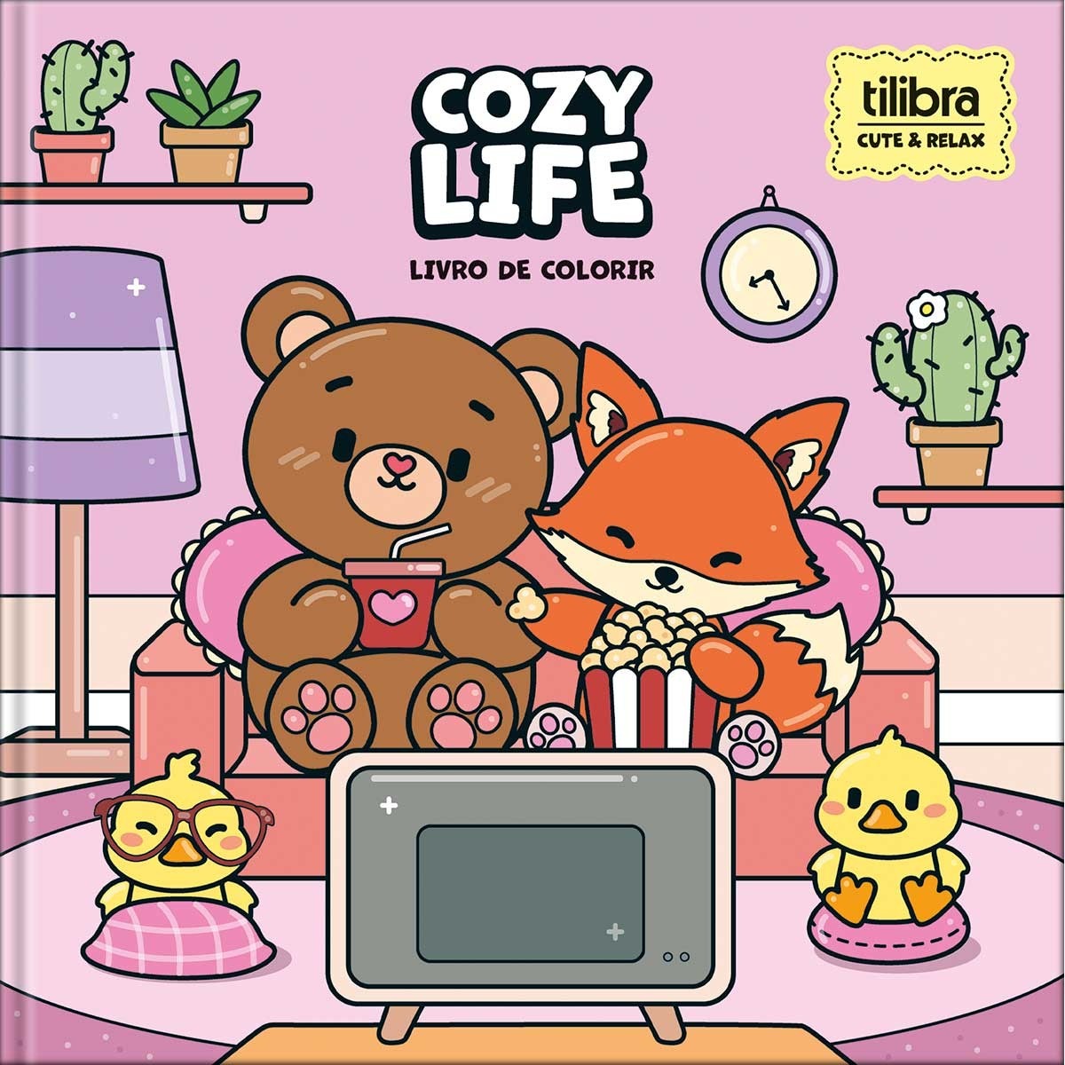 Livro Para Colorir Life 46Fls Tilibra