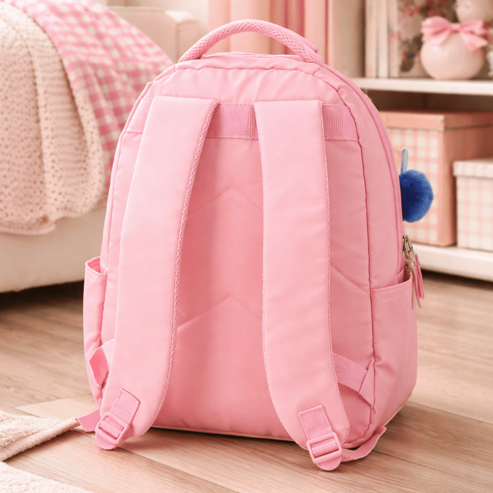 Mochila Laptop Stitch Salmão
