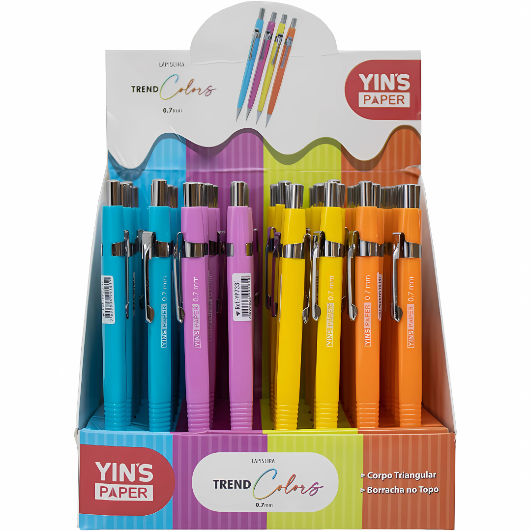 Lapiseira Trend Color 0,7Mm Yins