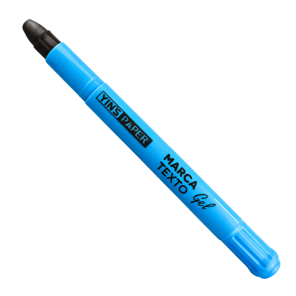 Marca Texto Em Gel Azul Yins