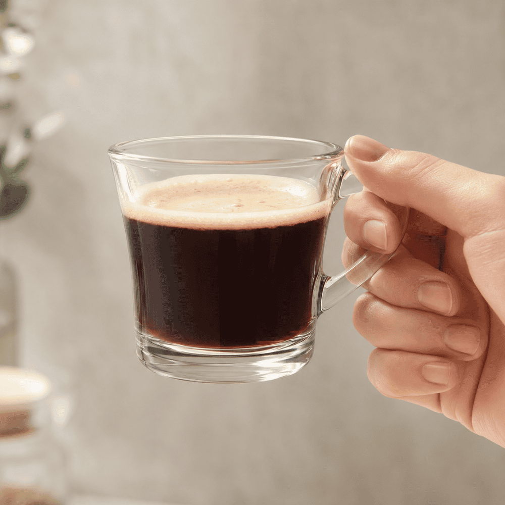 Xícara de Vidro para Chá 165ml Inga