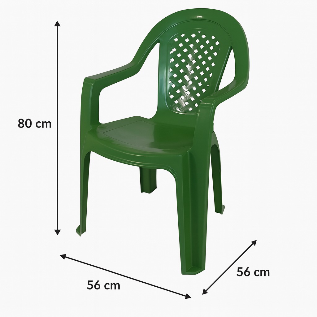 Poltrona Jacarecica Verde Solplast