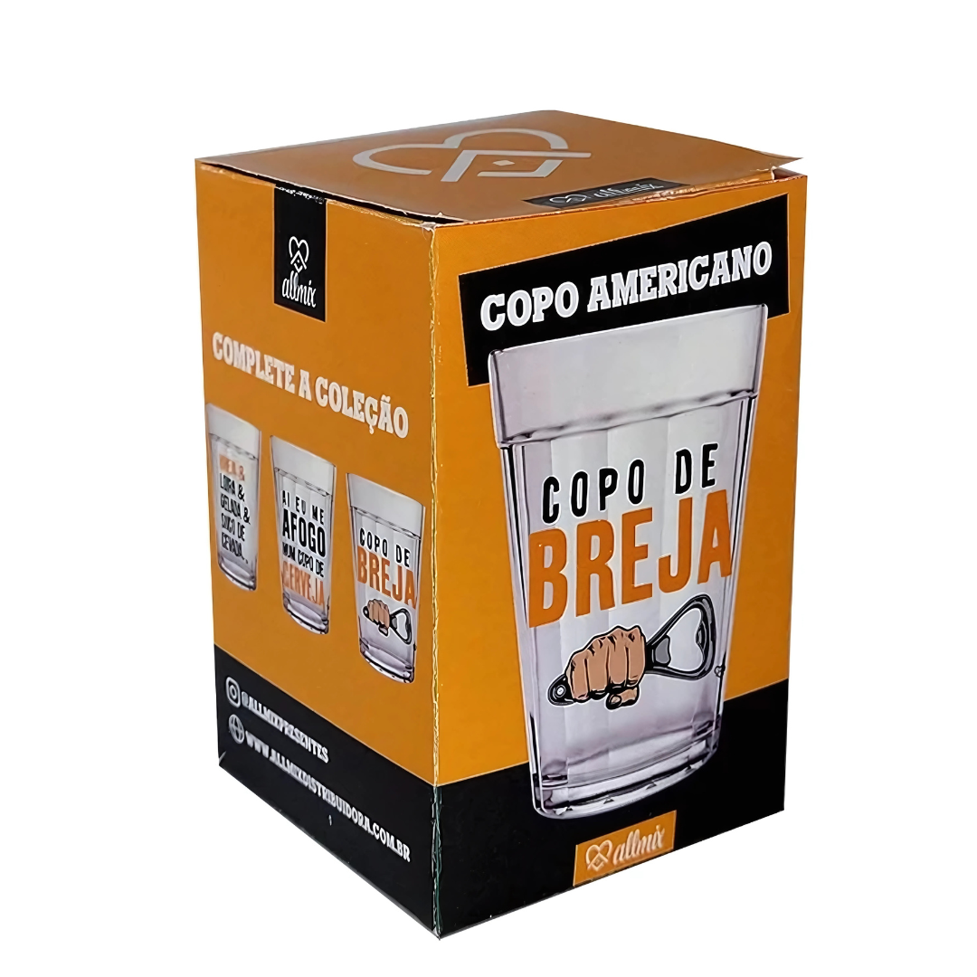 Copo Americano Breja 190Ml