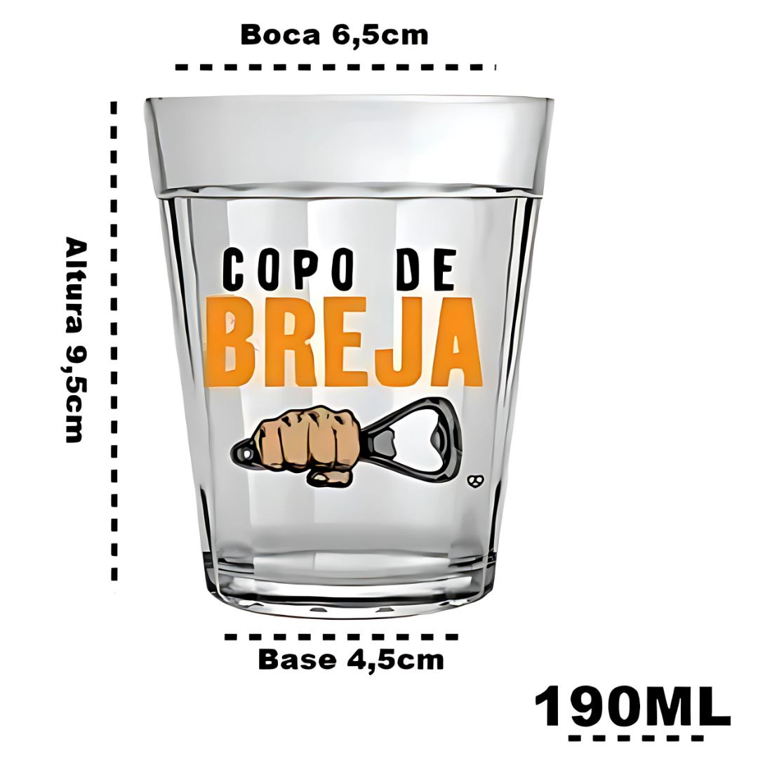 Copo Americano Breja 190Ml
