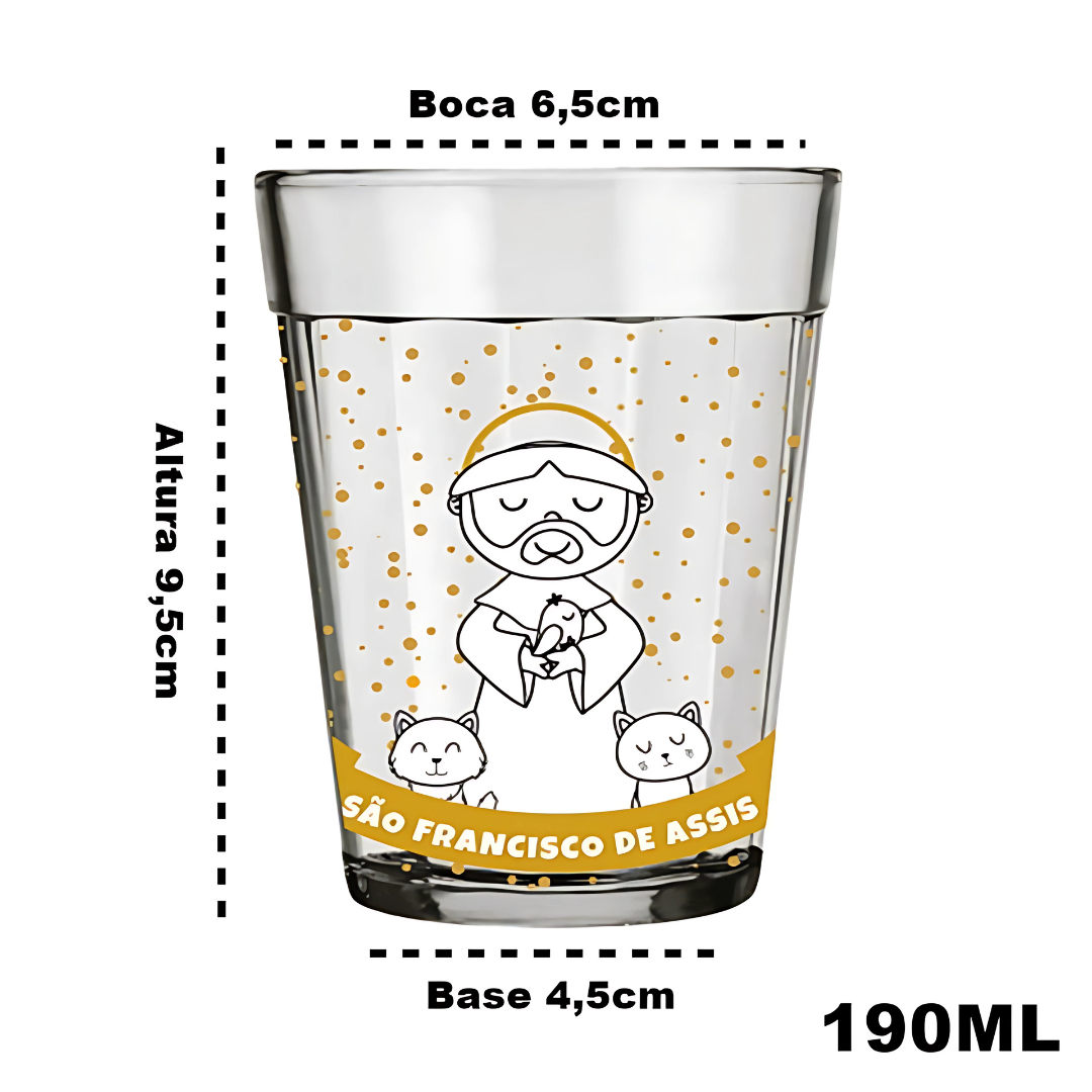 Copo Americano Santinhos 190Ml