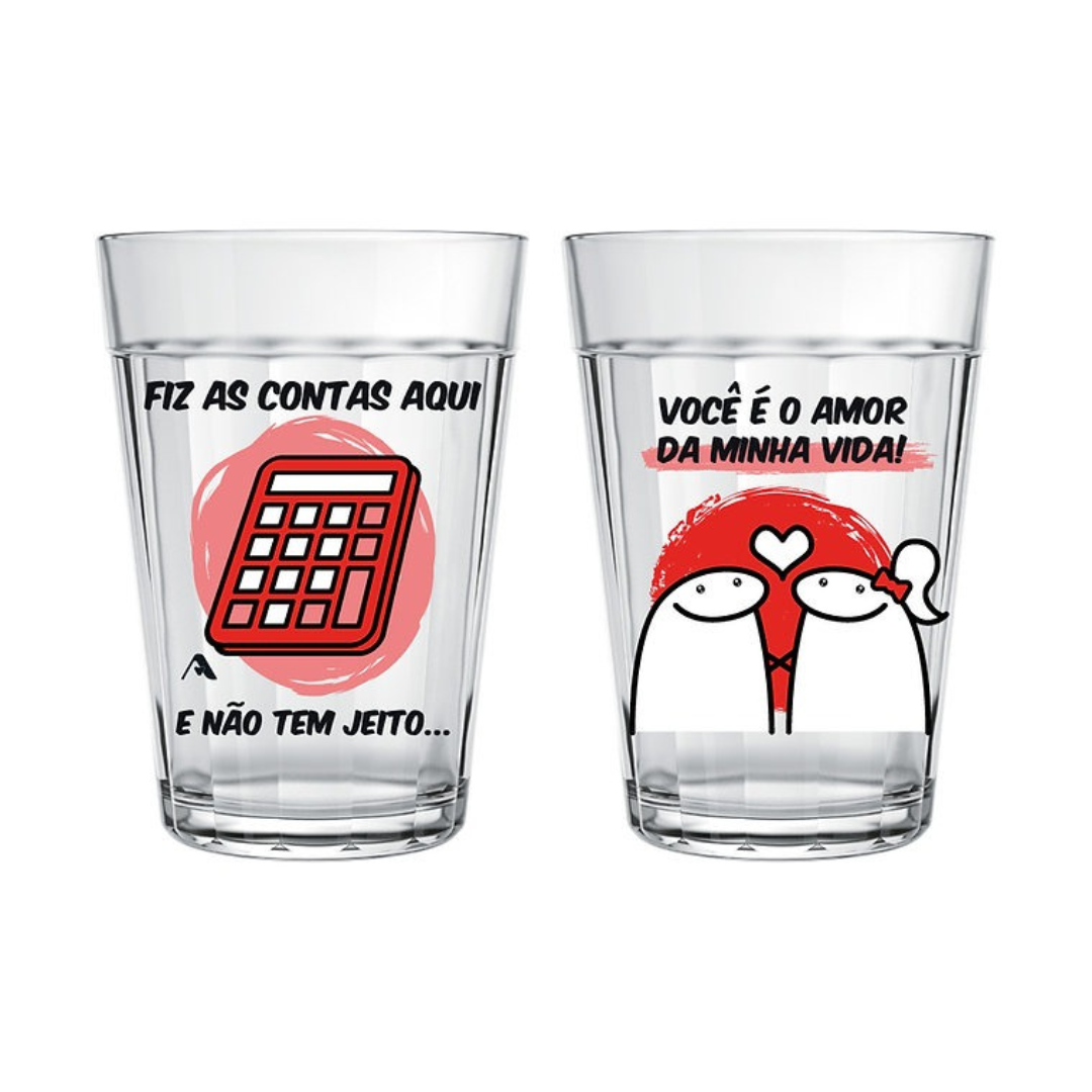 Copo Vidro Cerveja Chopp Bar Boteco 200Ml