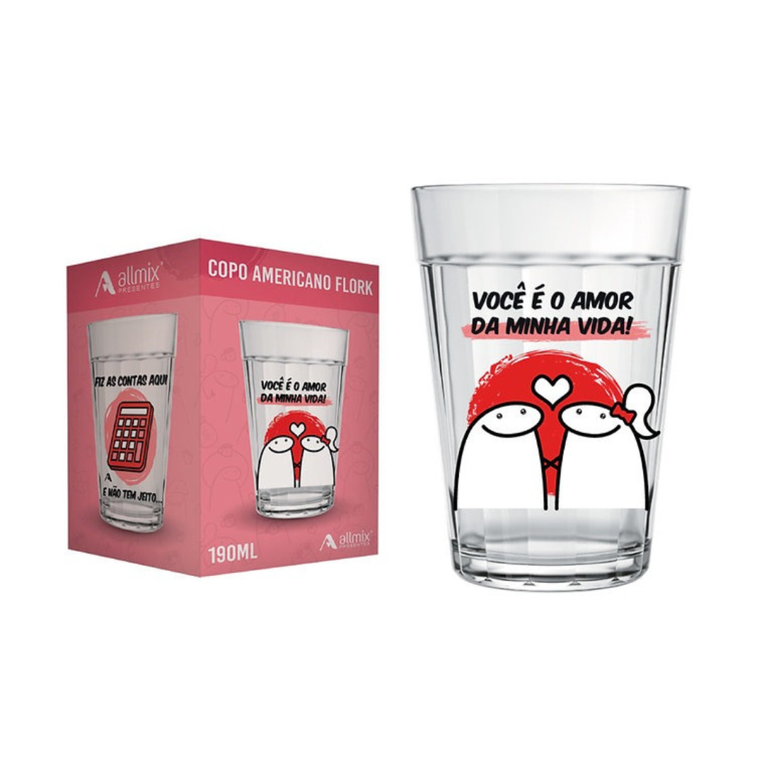 Copo Vidro Cerveja Chopp Bar Boteco 200Ml