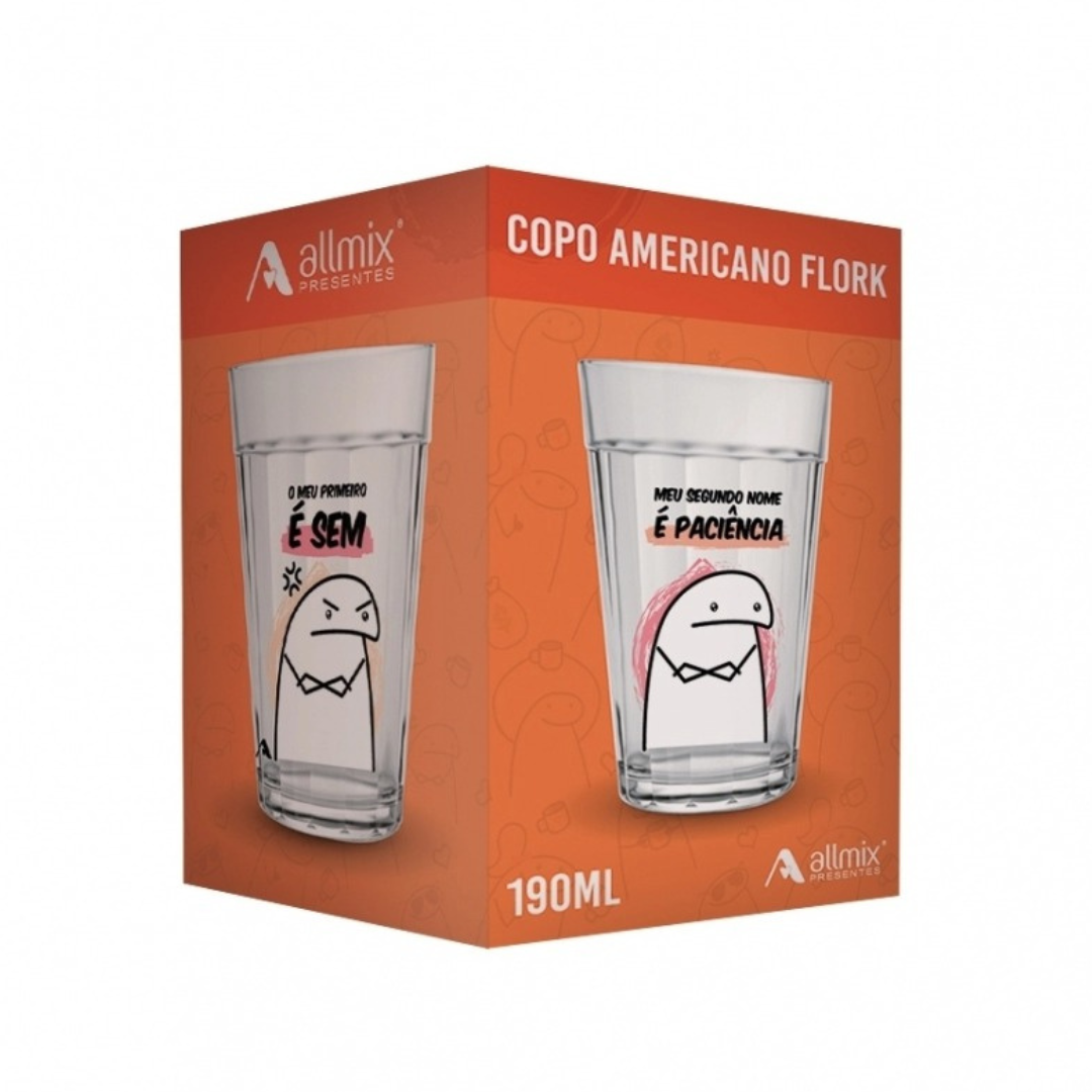 Copo De Vidro Multiuso Flork 190Ml