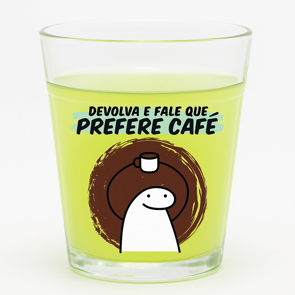 Copo Americano 190Ml Flork - Se A Vida Te Der Limões