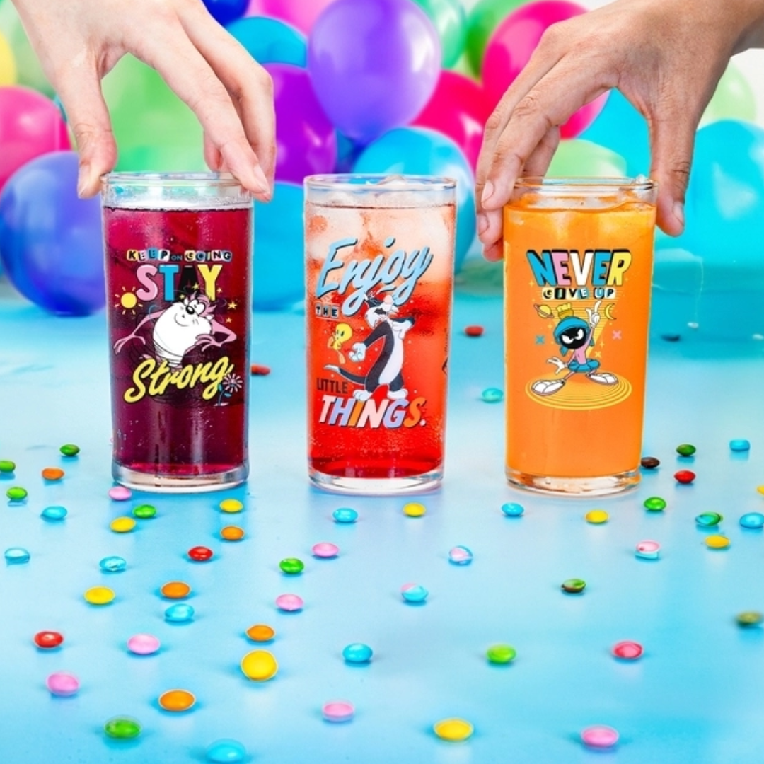 Copo Long Drink Looney Tunes 300Ml