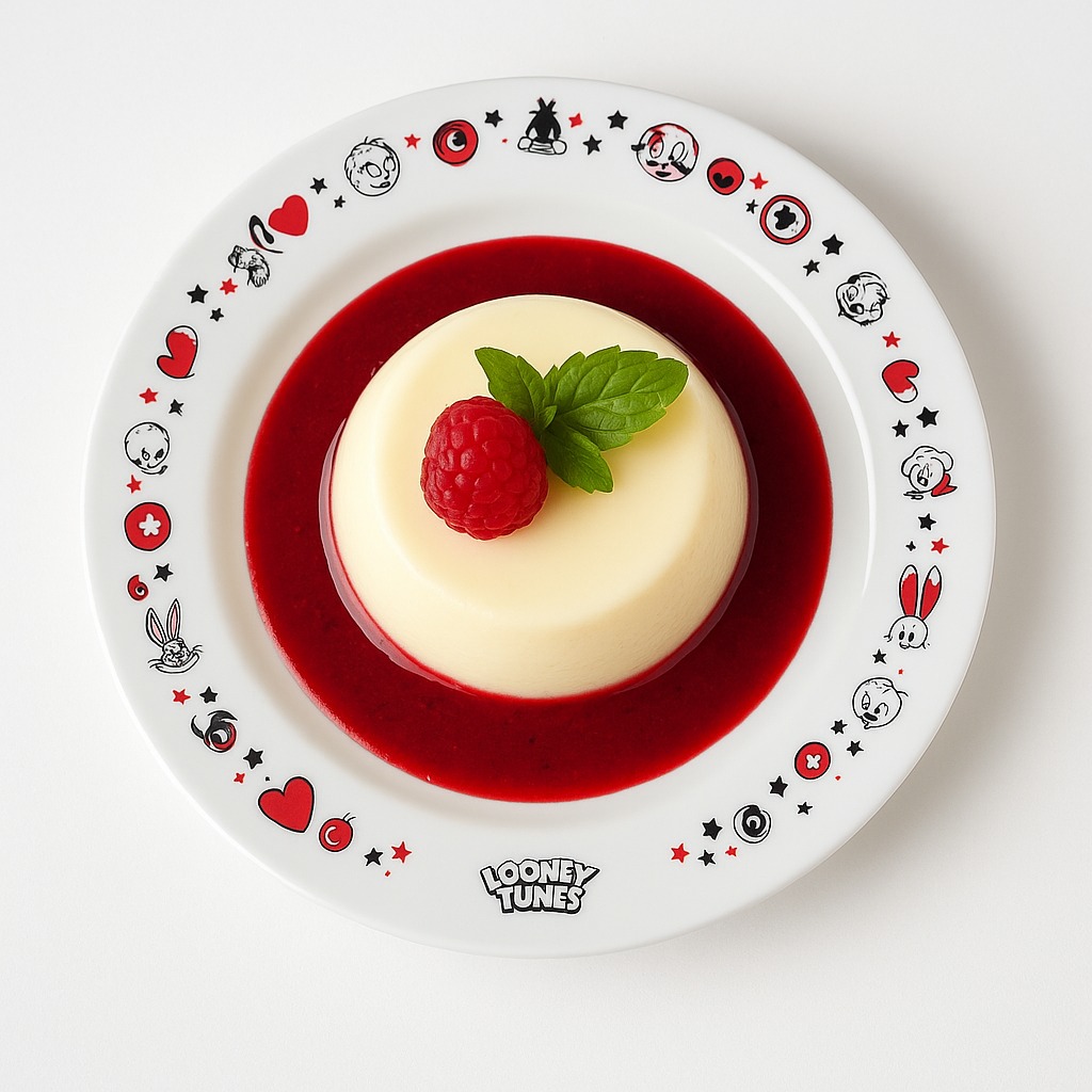 Prato Sobremesa Looney Tunes 19Cm