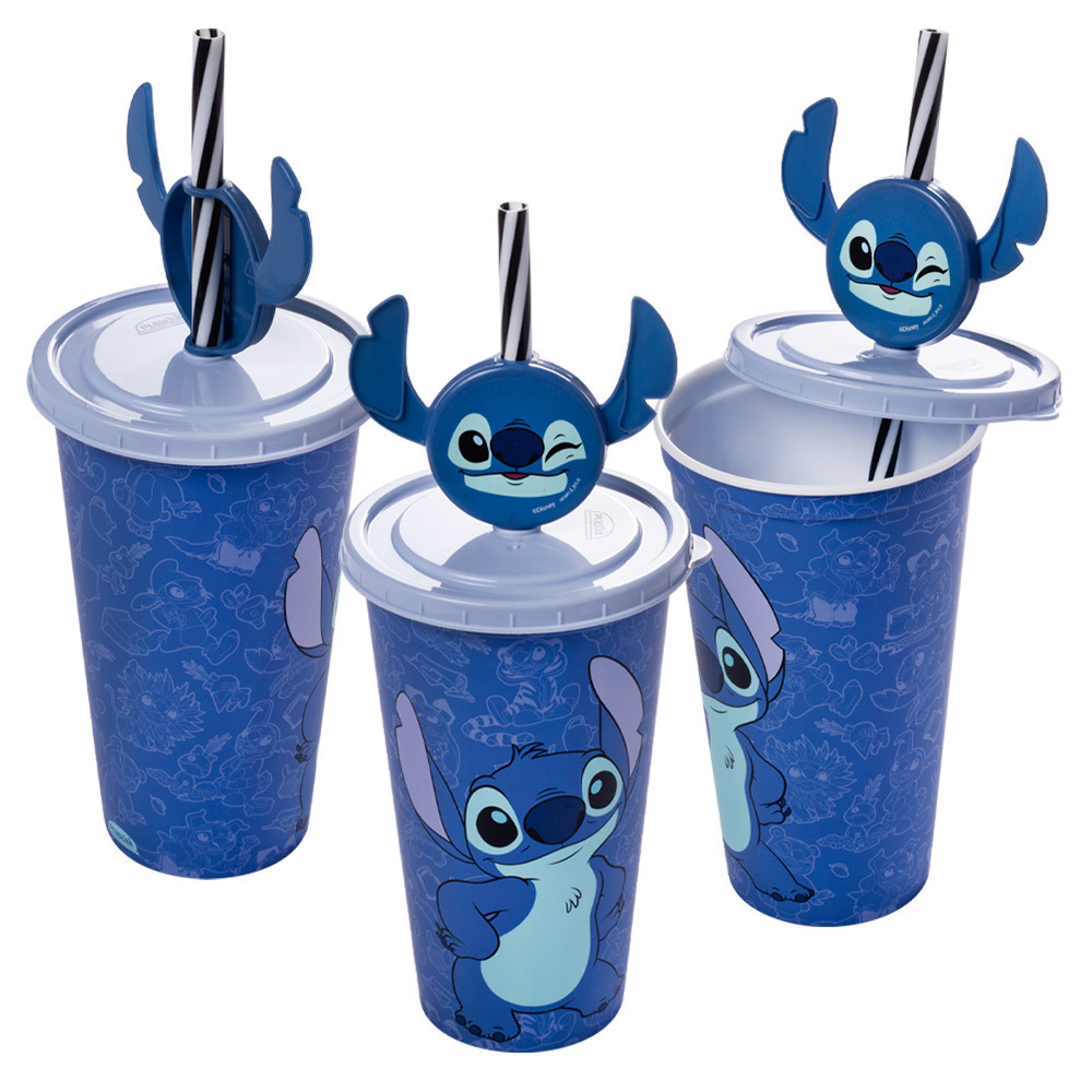 Copo Refri Com Pin Stitch 500Ml Plasutil