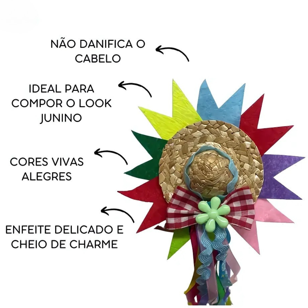 Presilha De Cabelo P/Festa Interponte