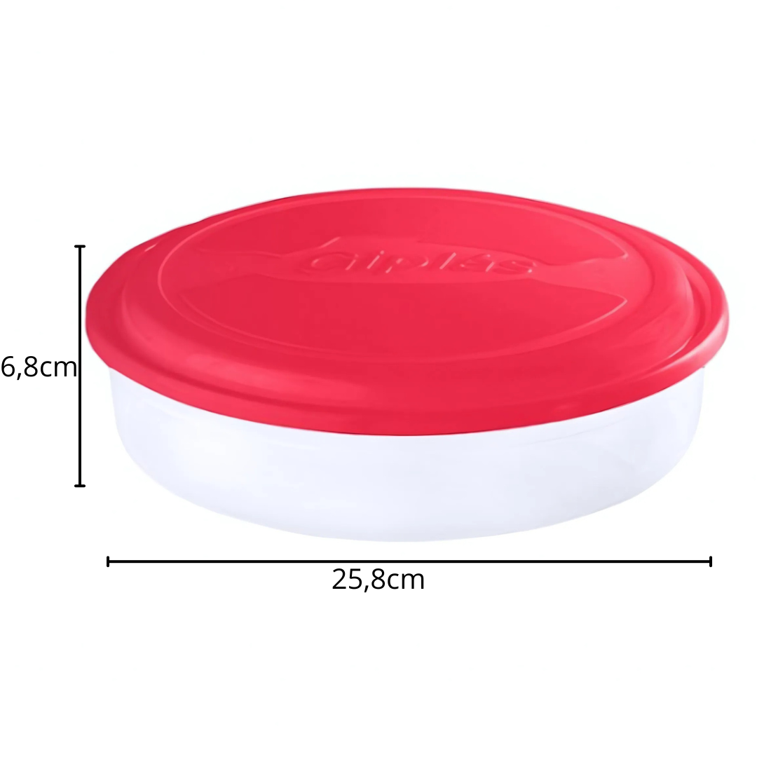 Organizador Redondo 2,5L Giplás