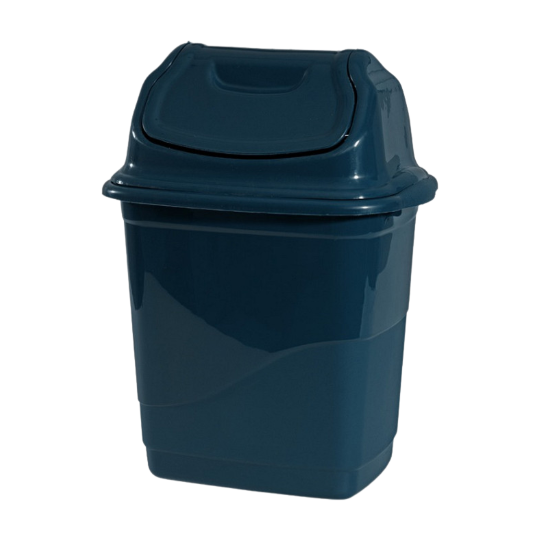 Lixeira Retangular 10L Com Tampa Basculante Giplast