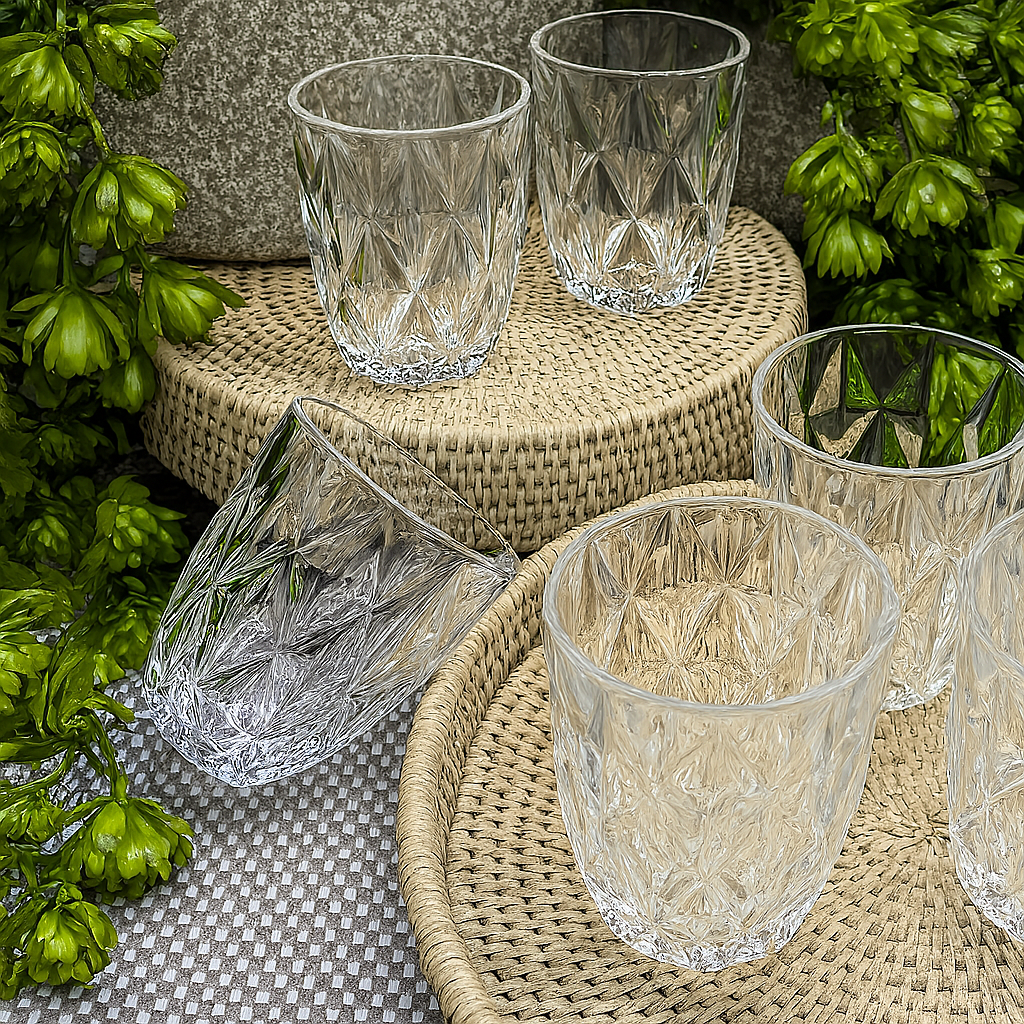 Copo Diamante 280Ml Original Glass