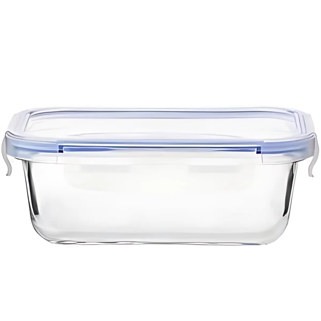 Pote De Vidro Ret 1050Ml C/Tp Plast– Chazak