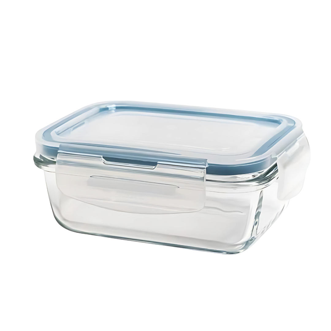 Pote De Vidro Ret 1050Ml C/Tp Plast– Chazak