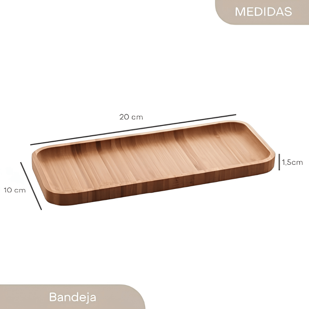 Bandeja de Bambu Hire Coliseu