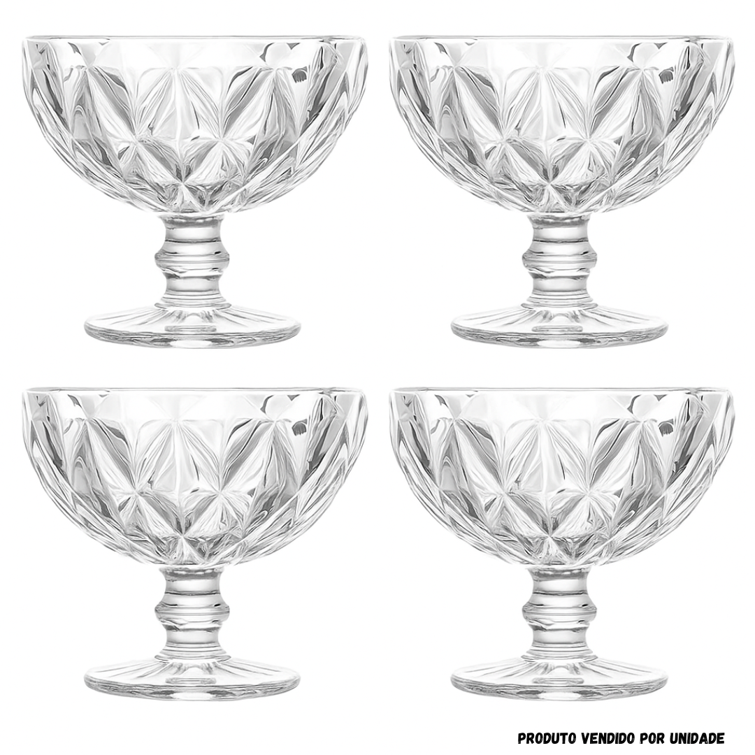 Taça Para Sobremesa Diamond 180Ml Coliseu