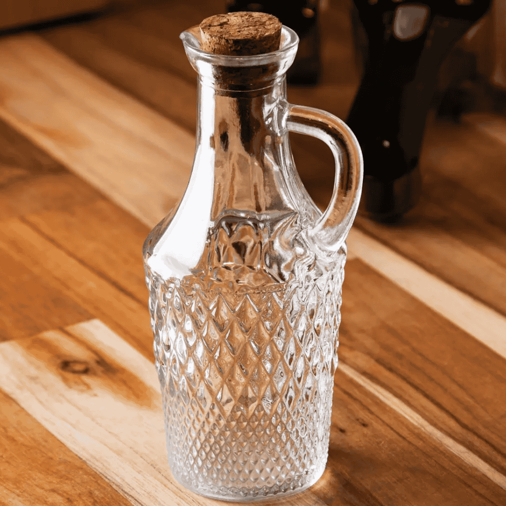 Garrafa Para Azeite 185Ml Com Tampa De Cortiça Coliseu
