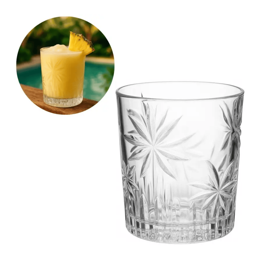 Copo Baixo Palm Tree 340 Ml Coliseu