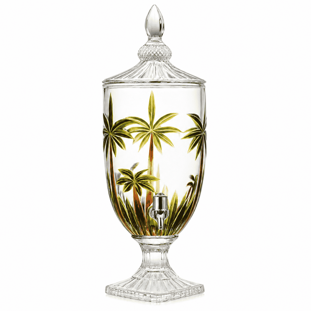 Suqueira com Pé Palm Tree Handpaint 4,5L Coliseu