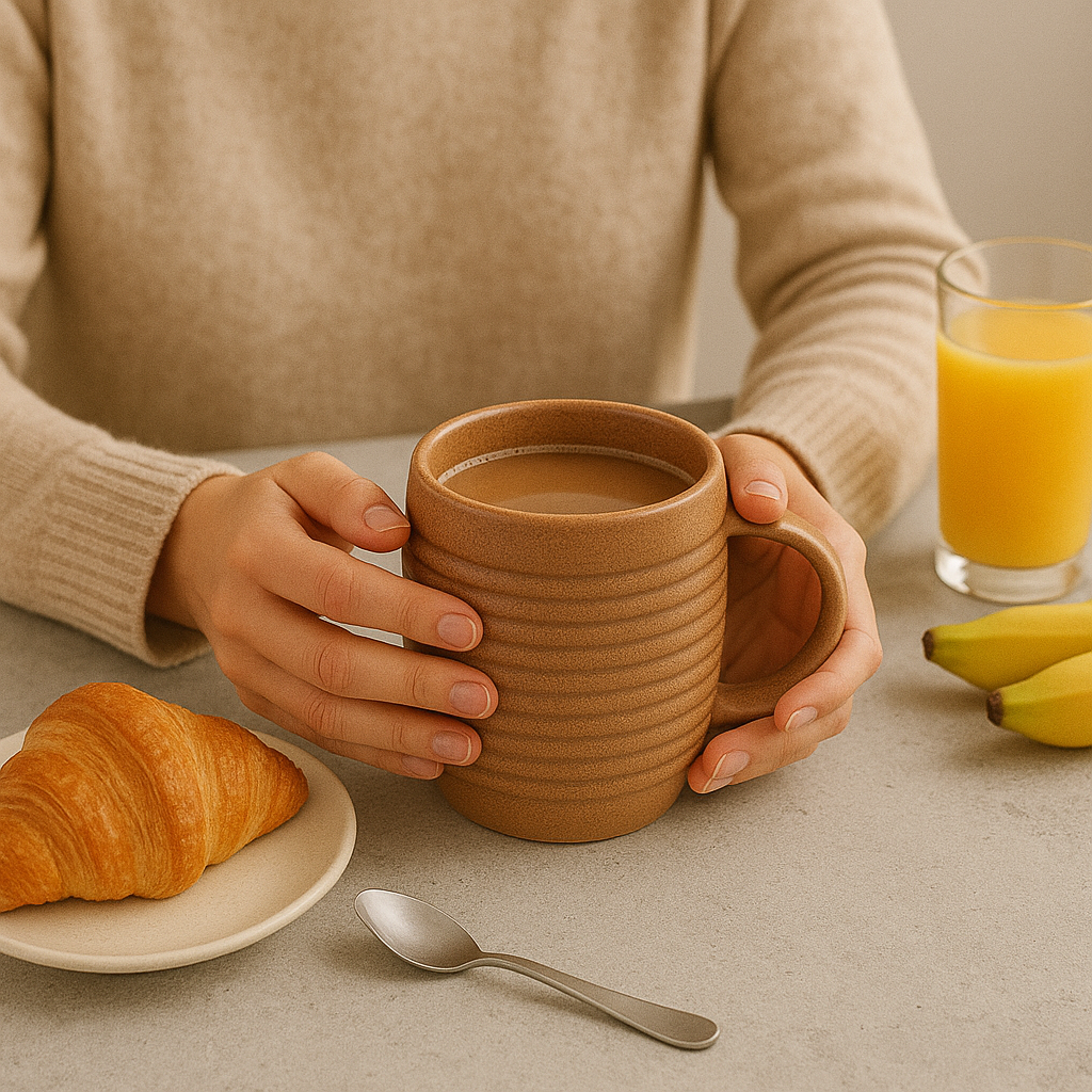 Caneca Friese 200Ml Marrom Full Fit