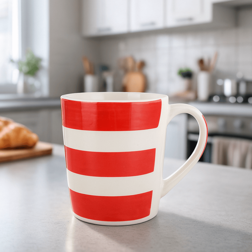 Caneca Reta Faixas Rs 300Ml