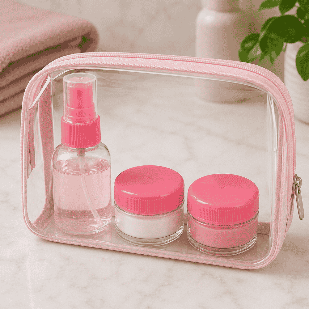Conjunto de Frascos 3PCS Plástico Amigold
