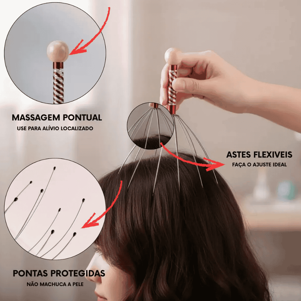 Massageador de Metal Amigold