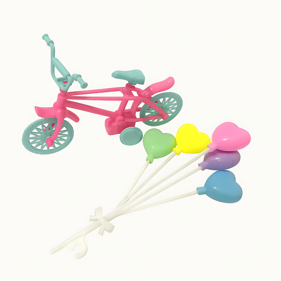 Boneca Pettit Bike Arktoys